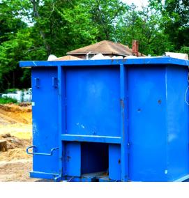 Вывоз строительного мусора из квартиры контейнер - модель 4