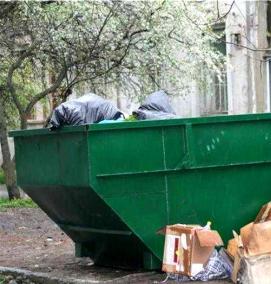 Вывоз строительного мусора из квартиры контейнер - модель 3
