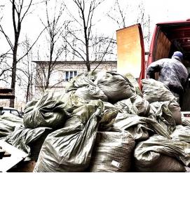 Вывоз строительного мусора из квартиры контейнер - модель 2