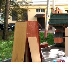 Вывоз строительного мусора из квартиры - тип 3