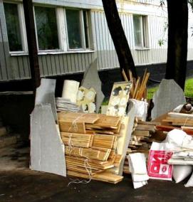 Вывоз строительного мусора из квартиры с грузчиками - вариант 4