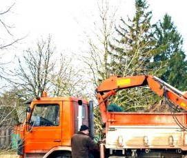 Вывоз строительного мусора с дачного участка - тип 3