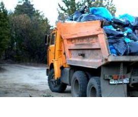 Вывоз строительного мусора с участка - модель 2