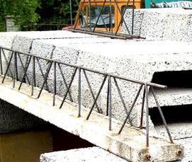 ячеистая плита перекрытия - вариант 1