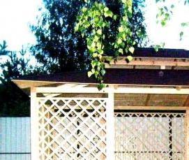 японские беседки для дачи - модель 4