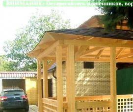 японские беседки для дачи - модель 3