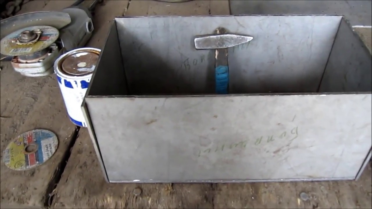 ящик из нержавейки - вариант 4