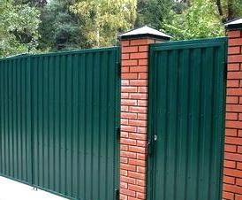 Для дачи с воротами - тип 2