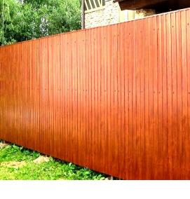 Забор из дерева ПРЕМИУМ