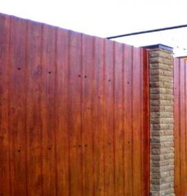 Забор из дерева СТАНДАРТ