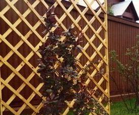 Из деревянных решеток - тип 1