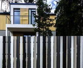 Из фиброцементных панелей - вариант 4