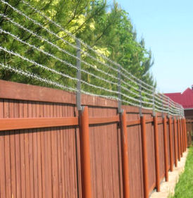 Забор из колючей проволоки Эконом