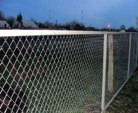 Из сетки рабицы - вид 1