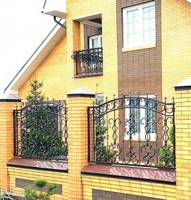 Заборные панели из сварной сетки - модель 3