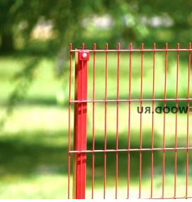 Заборные панели из сварной сетки - модель 2