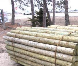 Заборные сваи - модель 3