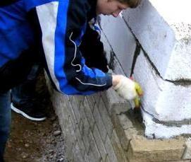 Заборный кирпич - модель 1