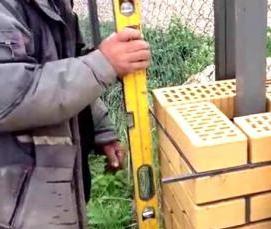 Заборный кирпич - модель 3