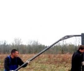 Закрутка свай - модель 1