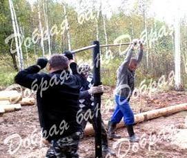 Закрутка свай - модель 4