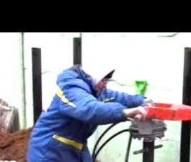 Закрутка свай - модель 2