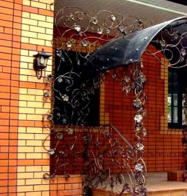 Закрытая входная группа для частного дома - вариант 4