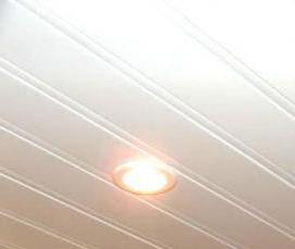 Закрытые реечные потолки - вариант 1