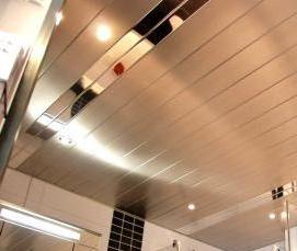 Закрытые реечные потолки - вариант 3