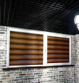 Закрытые рулонные шторы - модель 4