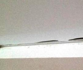 Закрытый натяжной потолок - вариант 3