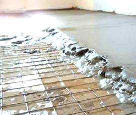 Залить полы бетонной стяжкой - модель 4