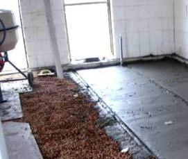 Залить стяжку пола в доме - тип 1