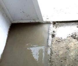 Залив бетонной стяжки пола - модель 4