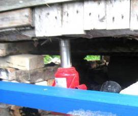 Замена деревянных свай - модель 1