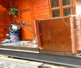 Замена деревянных свай - модель 2