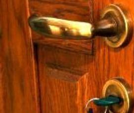 Замена замка на китайской входной двери - тип 3