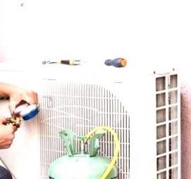 Заправка мобильного кондиционера - модель 4