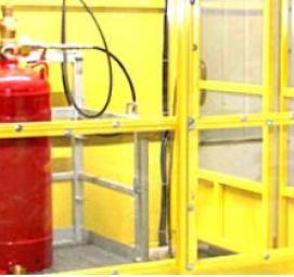 Заправка модулей газового пожаротушения - модель 1