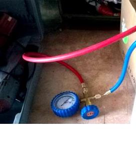 Заправка сплит системы фреоном - тип 2