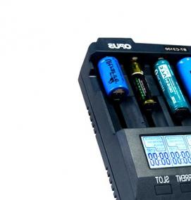 Зарядное устройство для 8 батареек - тип 1