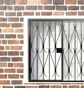 Защитные решетки на окна - вариант 1