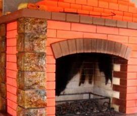 Застекленная беседка с мангалом - модель 1