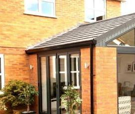 Застекленная входная группа - модель 2