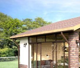 Застекленные беседки с барбекю и мангалом - модель 3