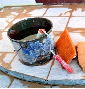 Затирка швов керамогранитной плитки - тип 3