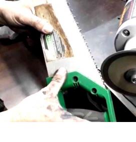 Заточка ножовки по дереву - модель 3