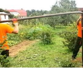 Завинчивание свай - тип 4