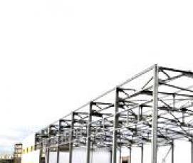 Здание склада из металлоконструкций - модель 2