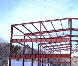 Здания из металлоконструкций и сэндвич панелей - вариант 1